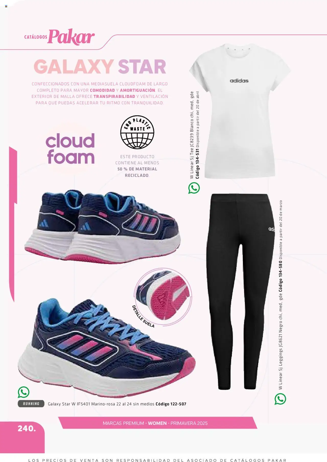 Nuevas ofertas de SC Pakar válidas en toda la República Mexicana desde el 06.03.2025. ¡Encuentra las mejores ofertas en SC Pakar catálogo Women! | Página: 240 | Productos: Leggings, Malla