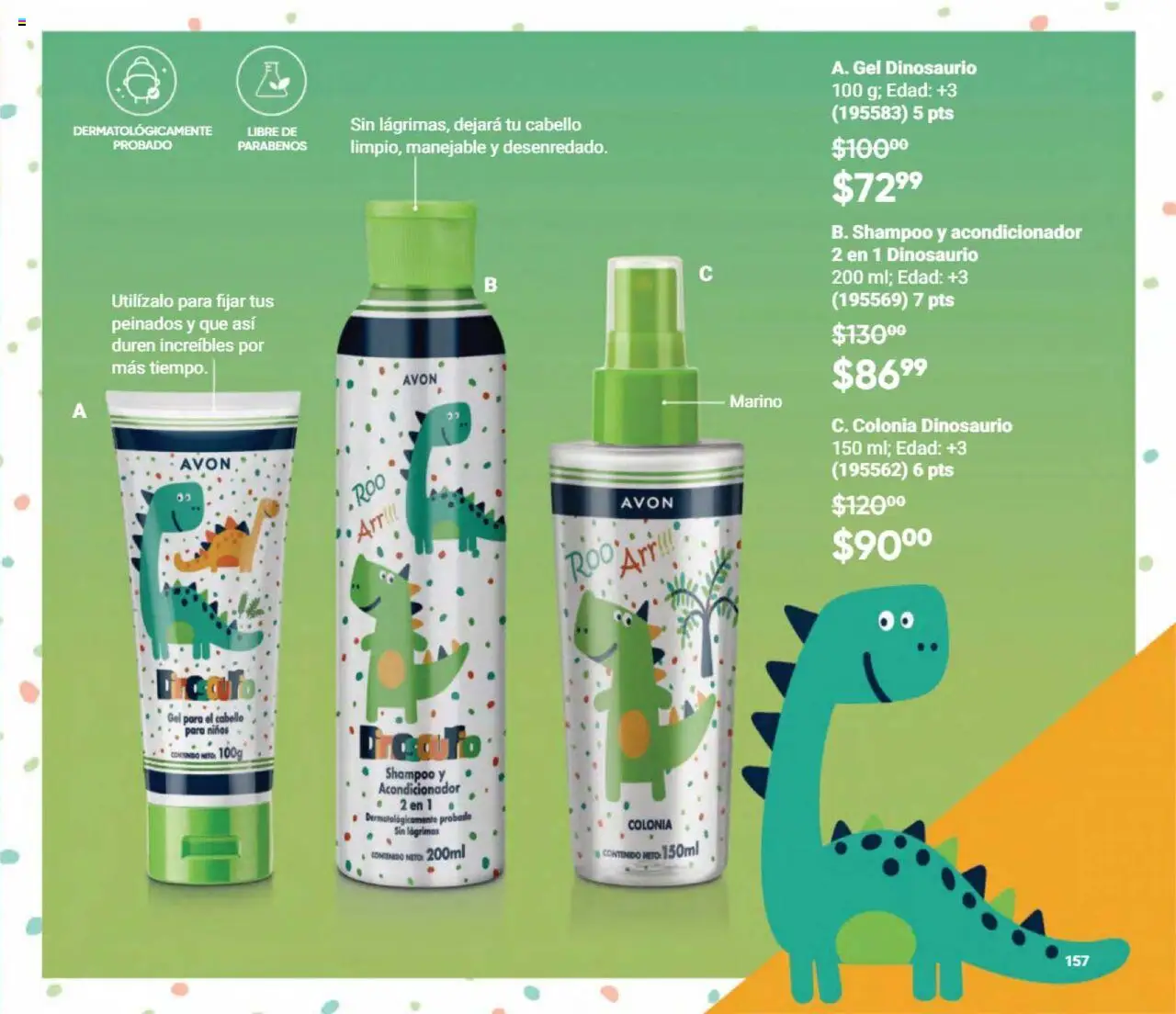 Nuevas ofertas de AVON válidas en toda la República Mexicana desde el 09.08.2025. ¡Encuentra las mejores ofertas en AVON - Casa & Estilo 13 2025! | Página: 159 | Productos: Acondicionador