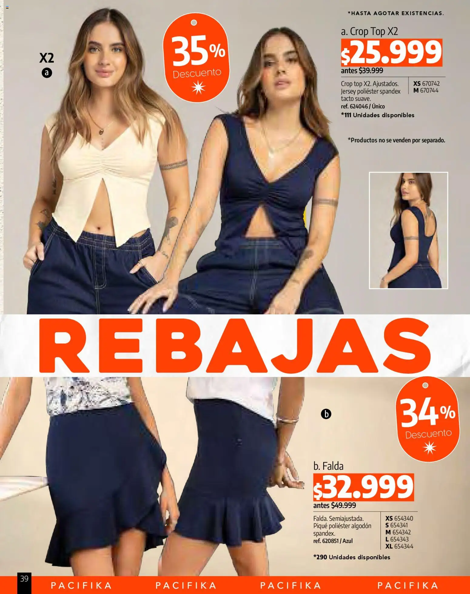Pacifika revista - valida desde el 01.04.2026 | Página: 270 | Productos: Algodón, Falda, Top