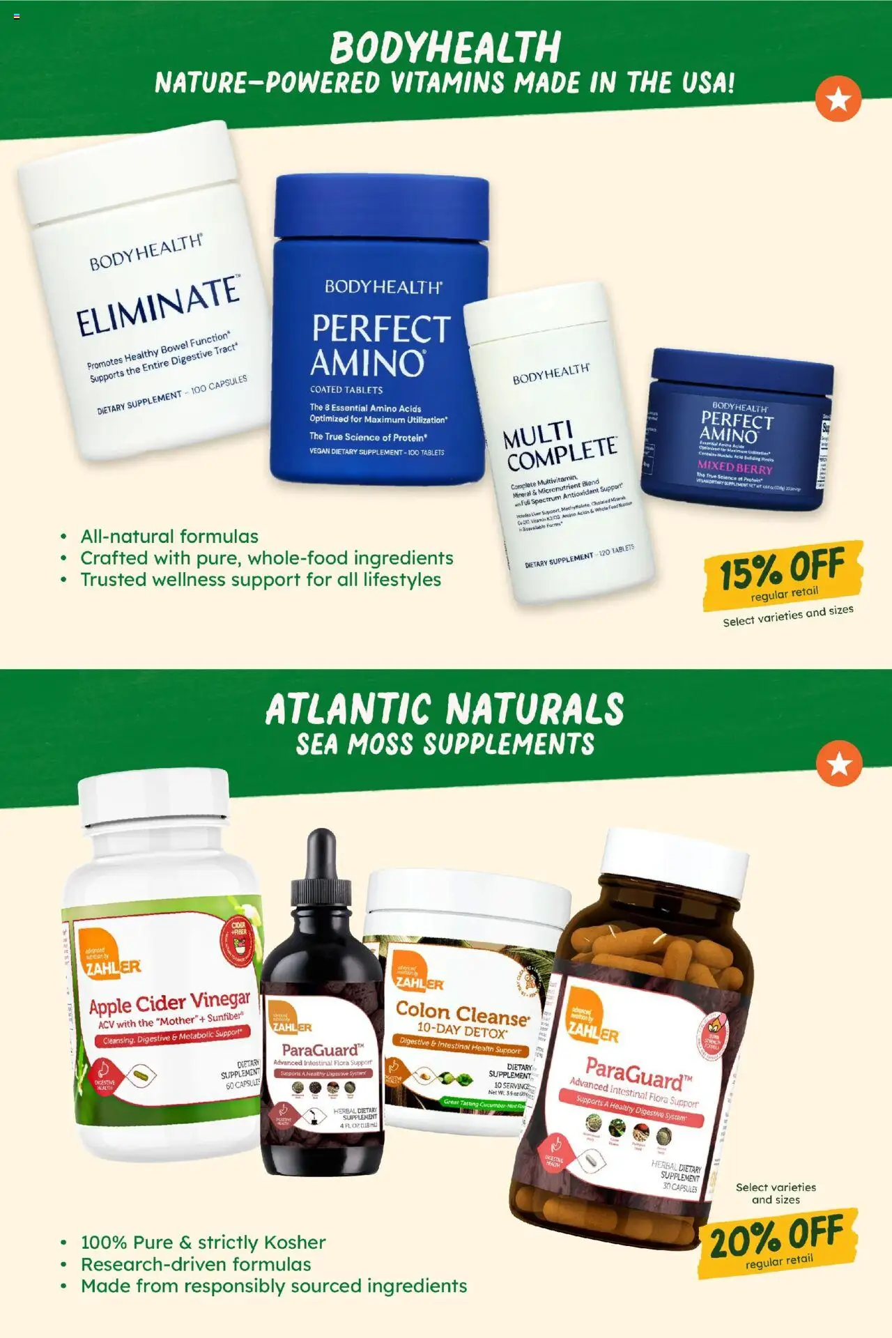 Sprouts Monthly Ad - valid from 25.06.2025 | Page: 37 | Products: Vitamin, Apple Cider Vinegar, Vinegar, Cider