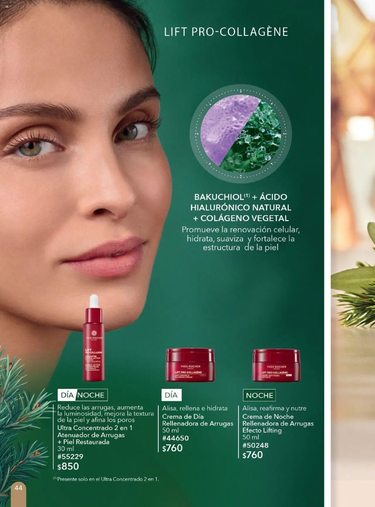 Nuevas ofertas de Yves Rocher válidas en toda la República Mexicana desde el 28.10.2025. ¡Encuentra las mejores ofertas en Yves Rocher - Campaña 15 2025! | Página: 44 | Productos: Crema, Atenuador