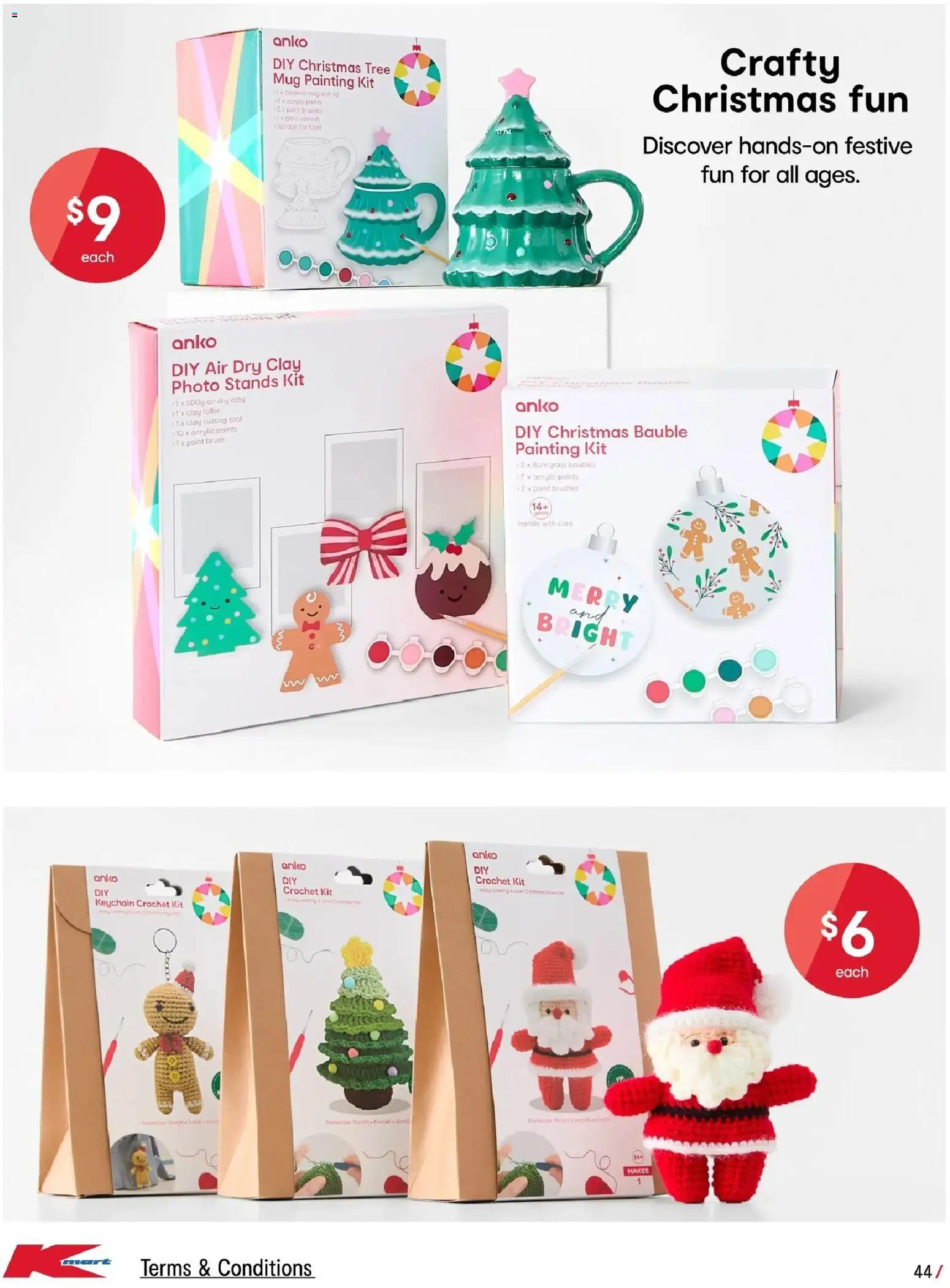 Kmart catalogue - valid from 04.12.2025 | Page: 44 | Products: Brush, Painting, Clay