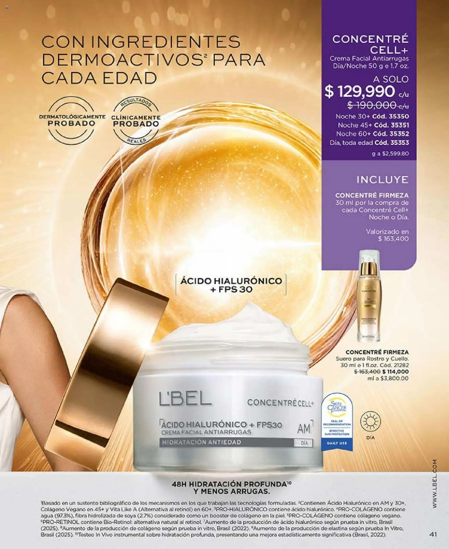 L'Bel revista - valida desde el 01.02.2026 | Página: 41 | Productos: Agua, Crema, Sobre