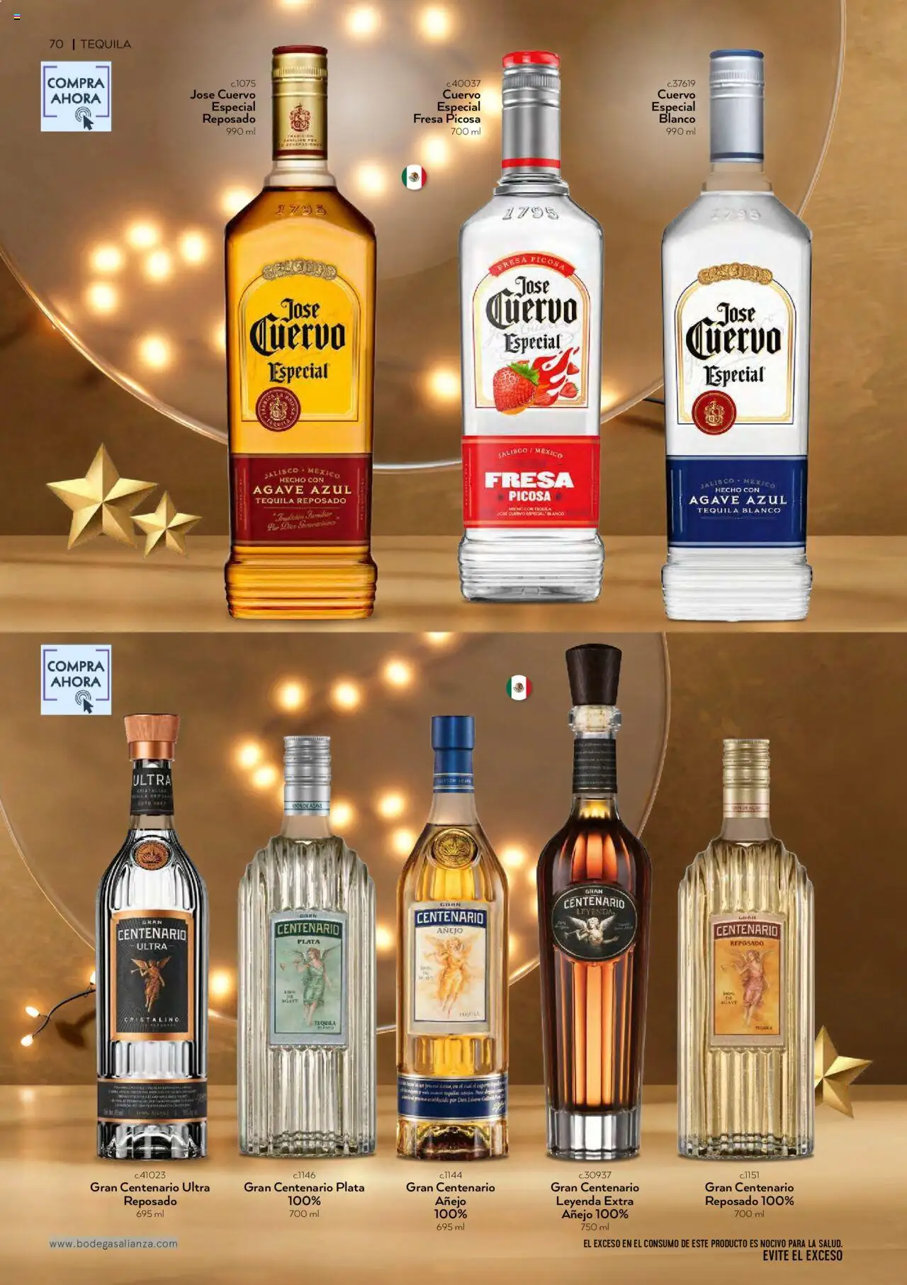 Nuevas ofertas de Bodegas Alianza válidas en toda la República Mexicana desde el 01.10.2025. ¡Encuentra las mejores ofertas en Bodegas Alianza - Catálogo Cava Morada! | Página: 72 | Productos: Fresa, Tequila