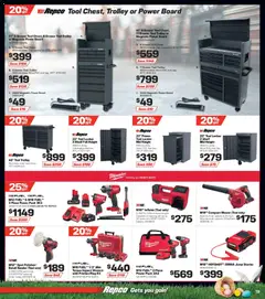 Preview of Repco catalogue - valid from 19.03.2026 | Page: 19 | Products: Shelf, Drawer, Trolley, Power board
