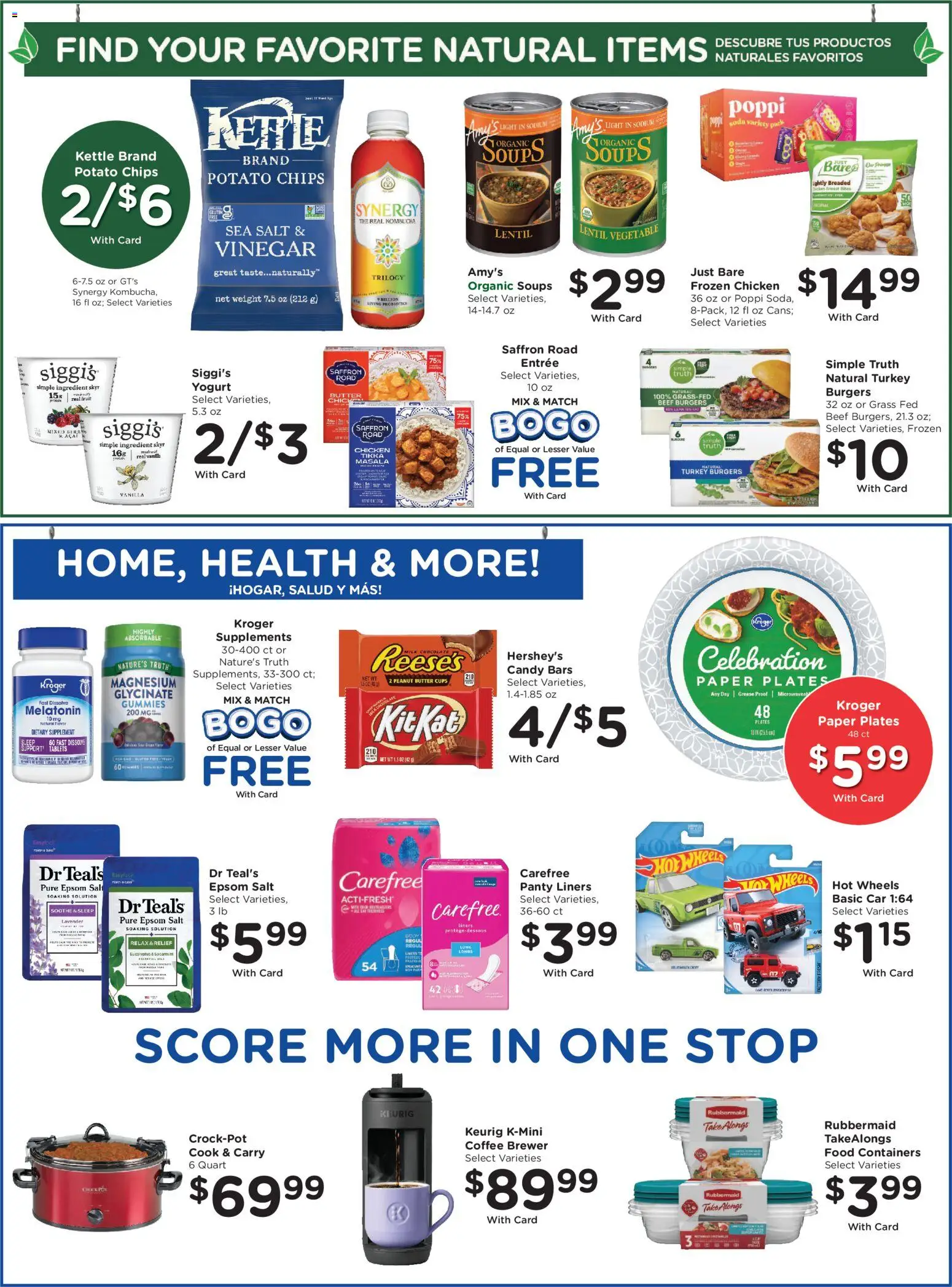 Fry's Food Weekly Ad - valid from 18.03.2026 | Page: 9 | Products: Coffee, Epsom Salt, Weight, Kettle