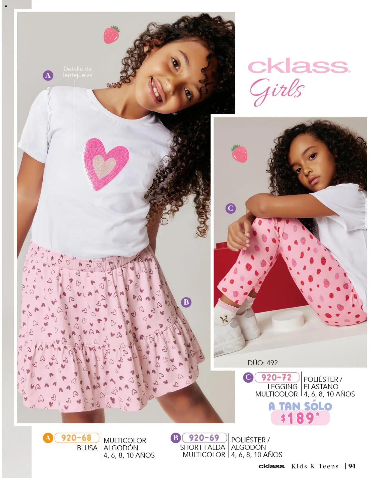 Nuevas ofertas de Cklass válidas en toda la República Mexicana desde el 02.01.2026. ¡Encuentra las mejores ofertas en Cklass catálogo Baby! | Página: 126 | Productos: Blusa, Algodón, Falda, Short