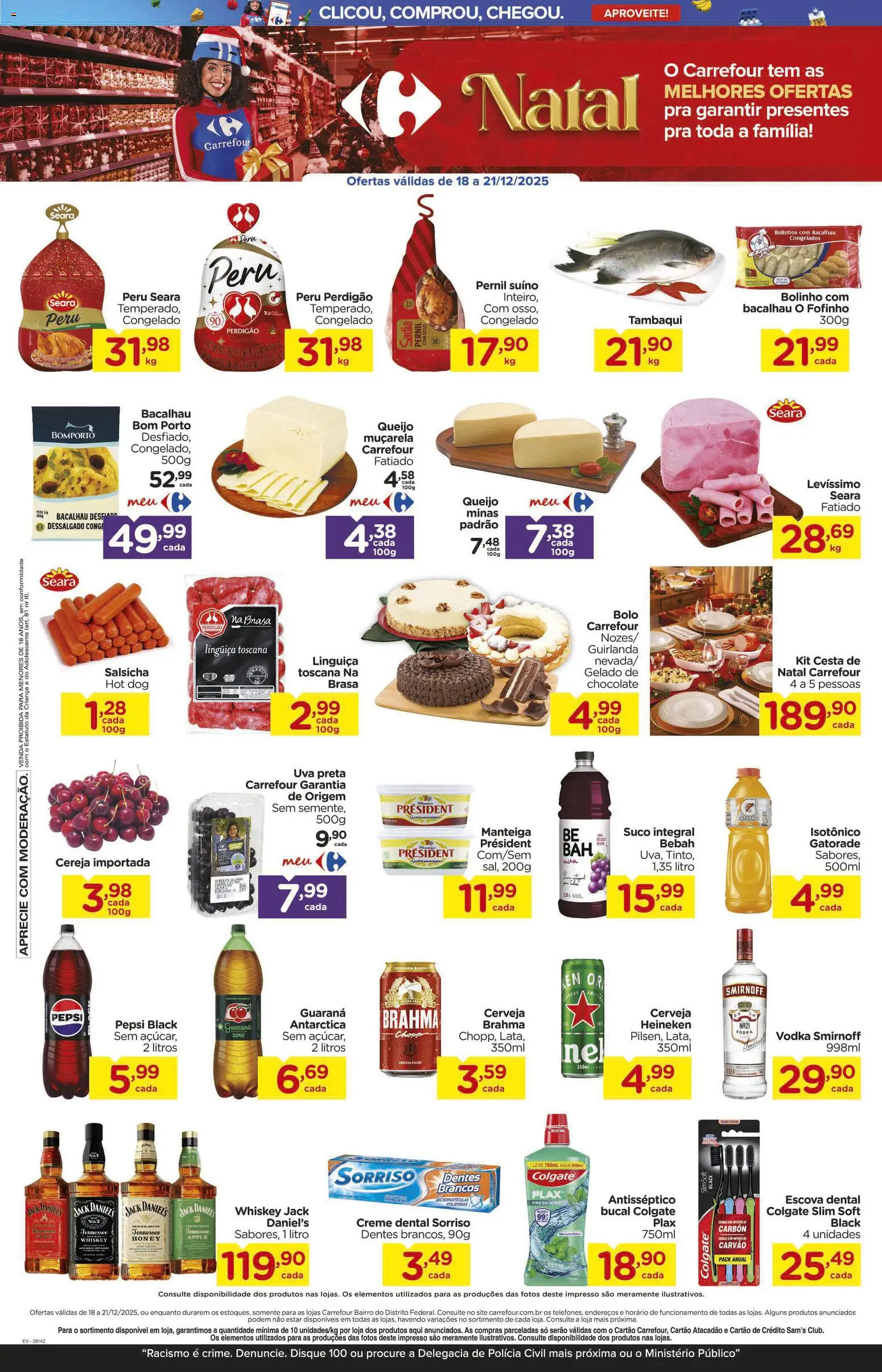 Carrefour Bairro Folheto - válido de 18.12.2025 | Página: 2 | Produtos: Guaraná, Chocolate, Suco, Vodka