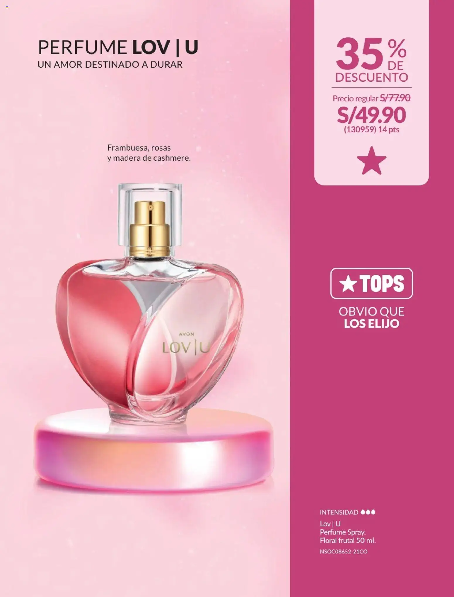 Catálogo Avon válido desde 21.04.2026 | Página: 81 | Productos: Perfume