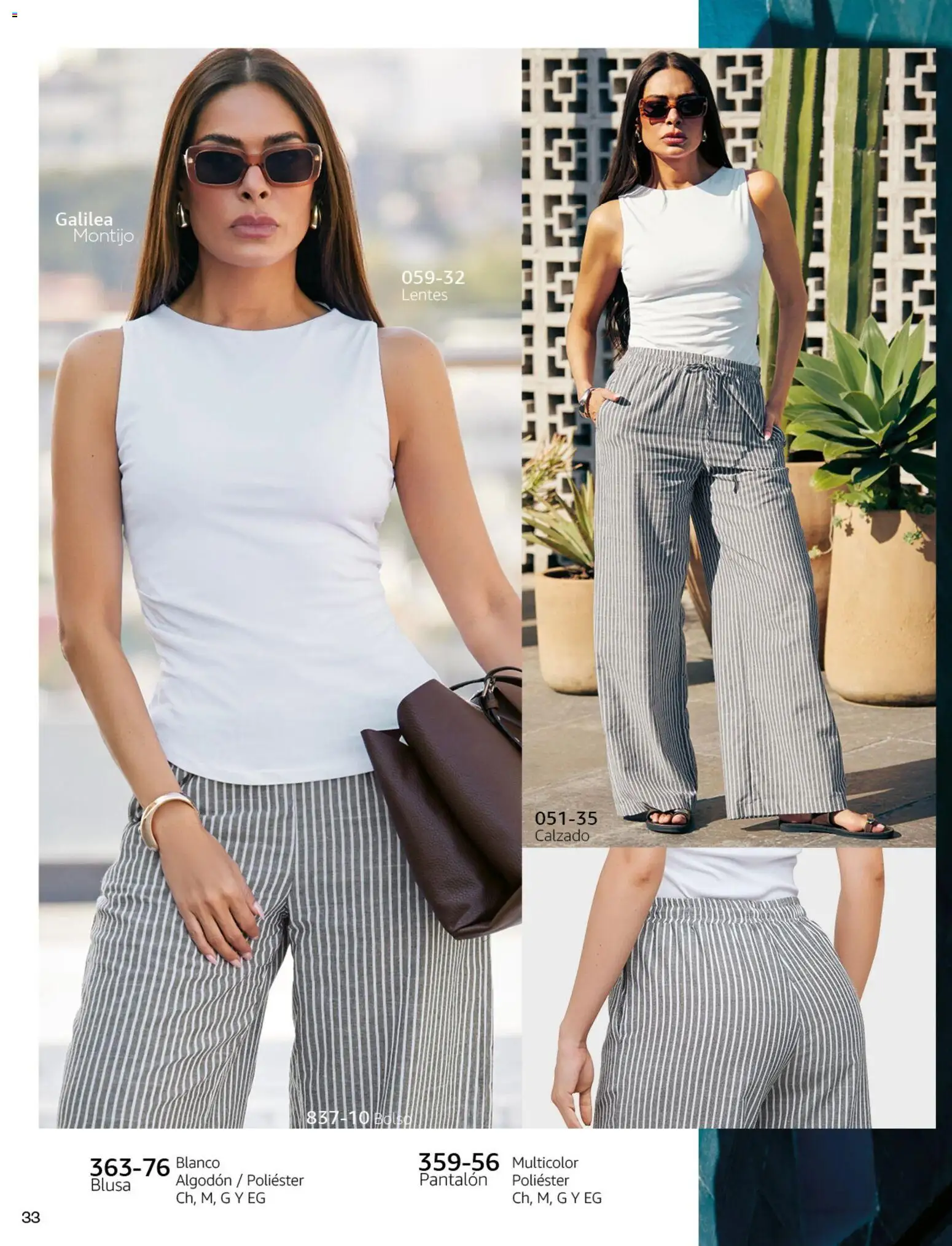 Nuevas ofertas de Cklass válidas en toda la República Mexicana desde el 02.01.2026. ¡Encuentra las mejores ofertas en Cklass catálogo Primavera! | Página: 34 | Productos: Blusa, Lentes, Algodón