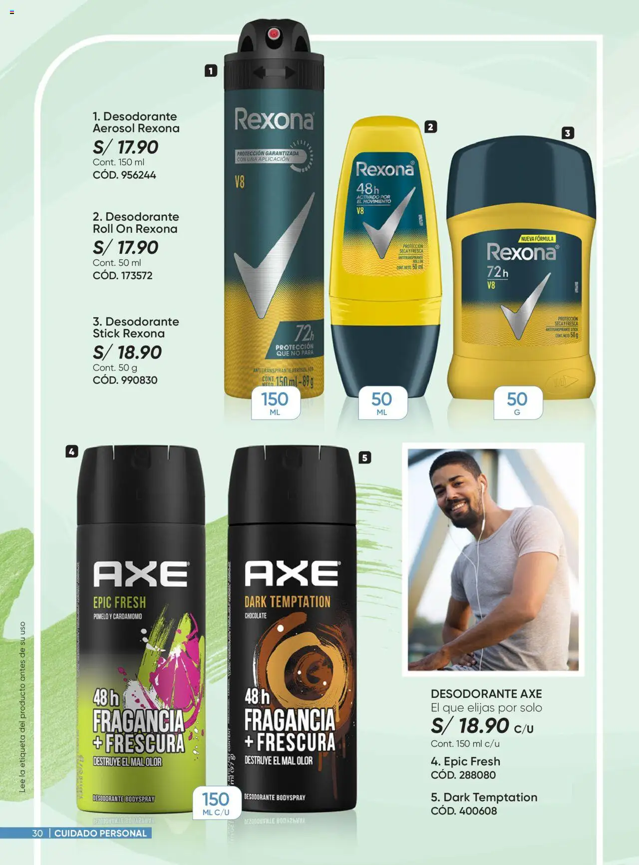 Catálogo Azzorti válido desde 29.09.2025 | Página: 30 | Productos: Desodorante, Antitranspirante, Chocolate, Fragancia