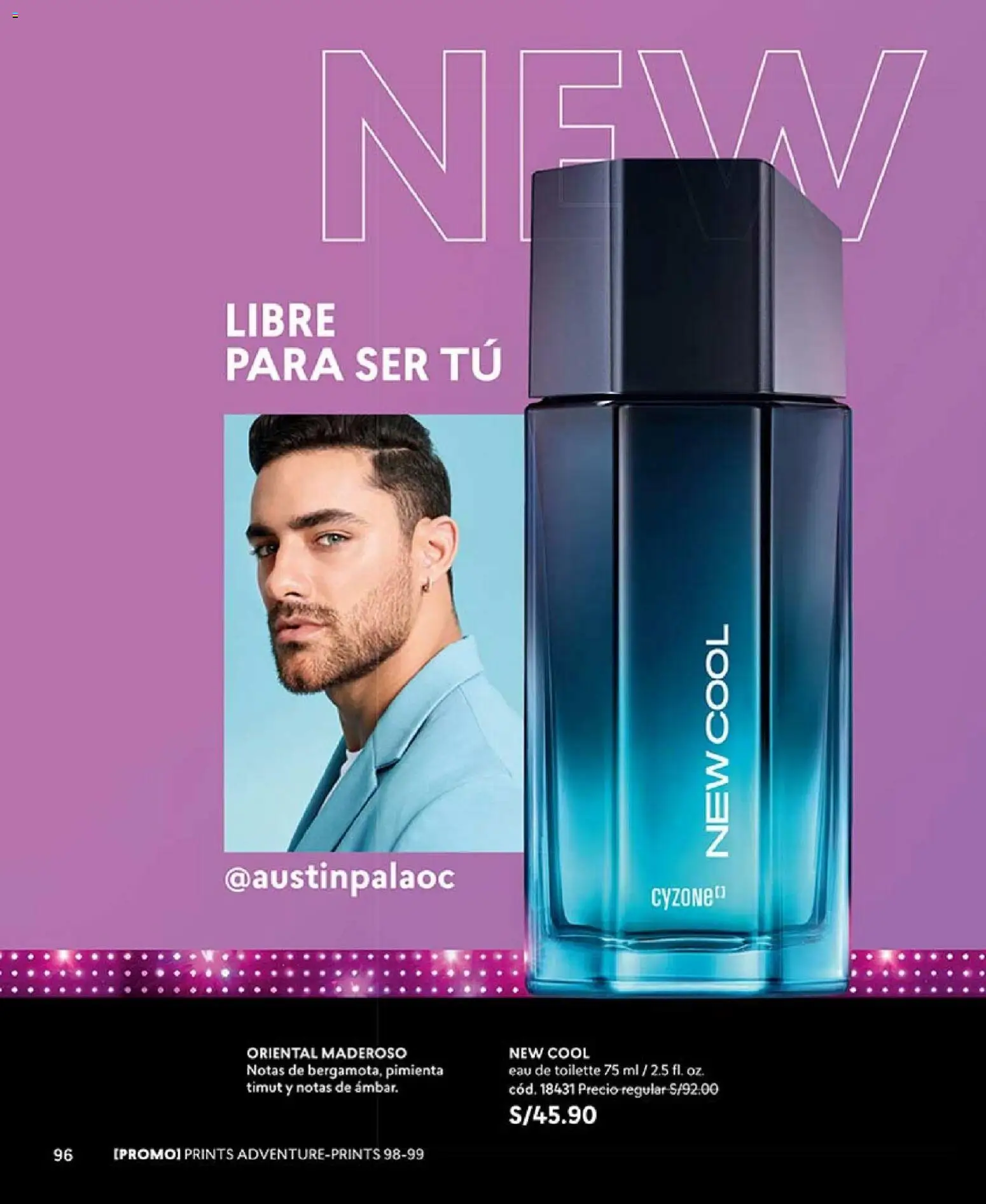 Catálogo CyZone válido desde 27.12.2025 | Página: 96 | Productos: EAU de Toilette