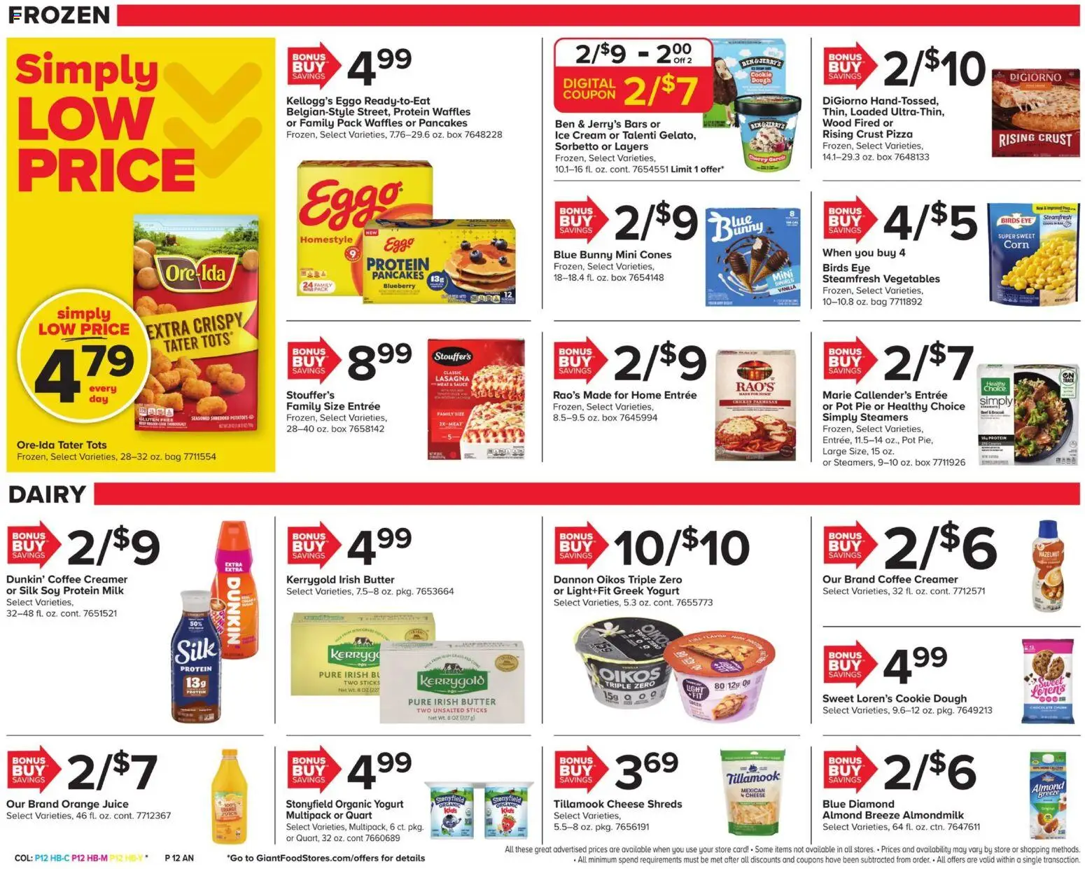 Giant Weekly Ad - valid from 17.04.2026 | Page: 13 | Products: Corn, Cream, Potatoes, Bag