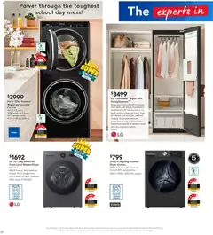 Preview of Harvey Norman - The Experts in Back -To- School - valid from 08.12.2025 | Page: 28 | Products: Accessories, Laundry, Dryer, Washer