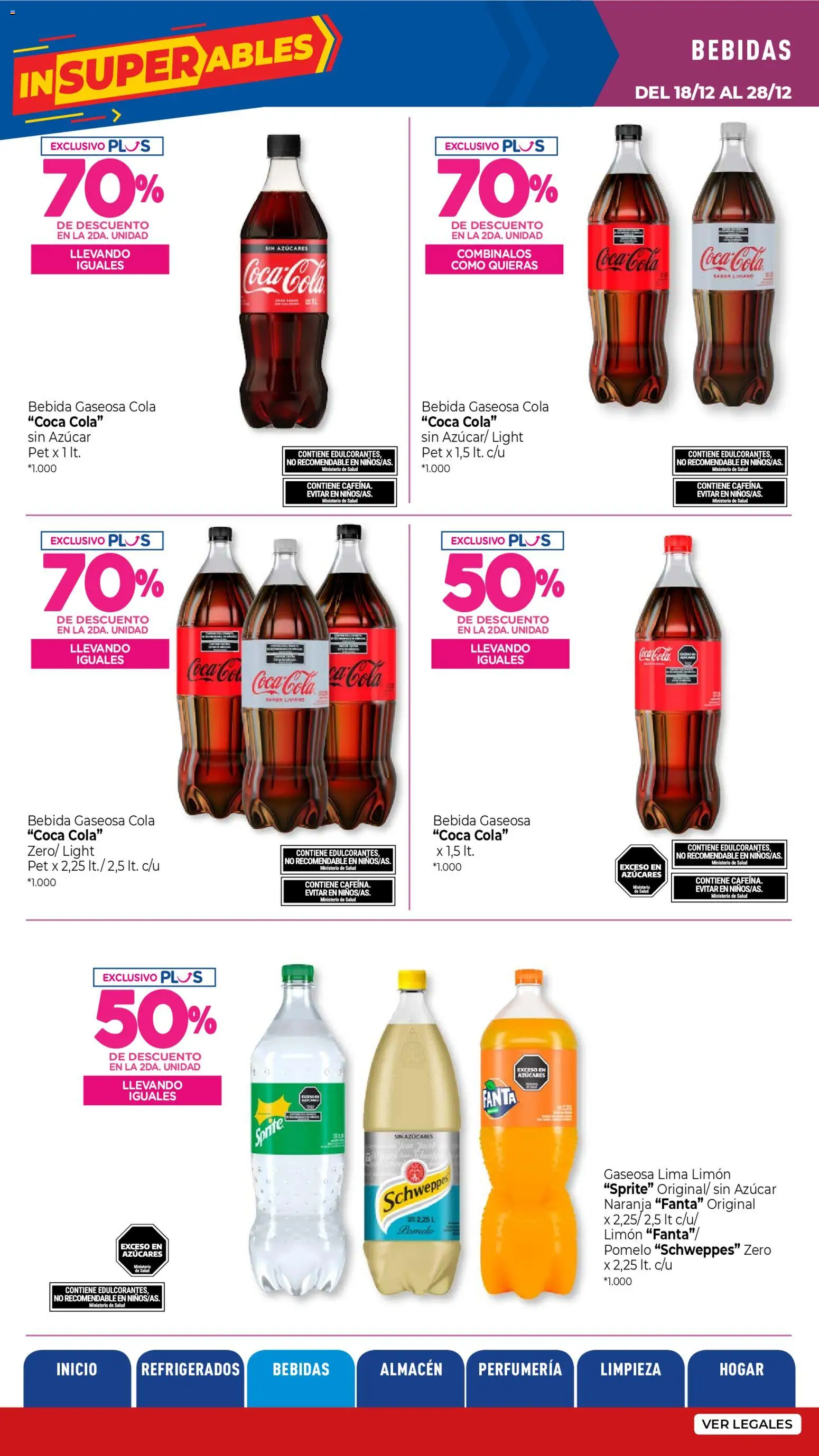 La Anonima catálogo │ válido desde el 18.12.2025 | Página: 16 | Productos: Azucar, Gaseosa, Lima, Pomelo