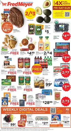 Preview of Fred Meyer weekly ads valid from 05.11.2025 | Page: 1