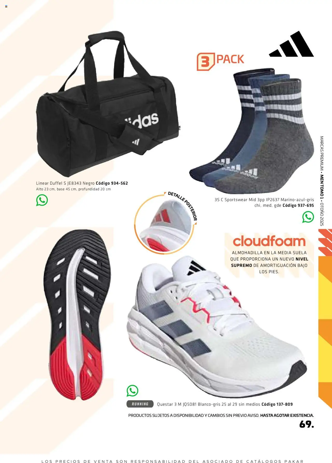 Nuevas ofertas de SC Pakar válidas en toda la República Mexicana desde el 29.08.2025. ¡Encuentra las mejores ofertas en SC Pakar - Catálogo Otoño Men Tomo 1! | Página: 69