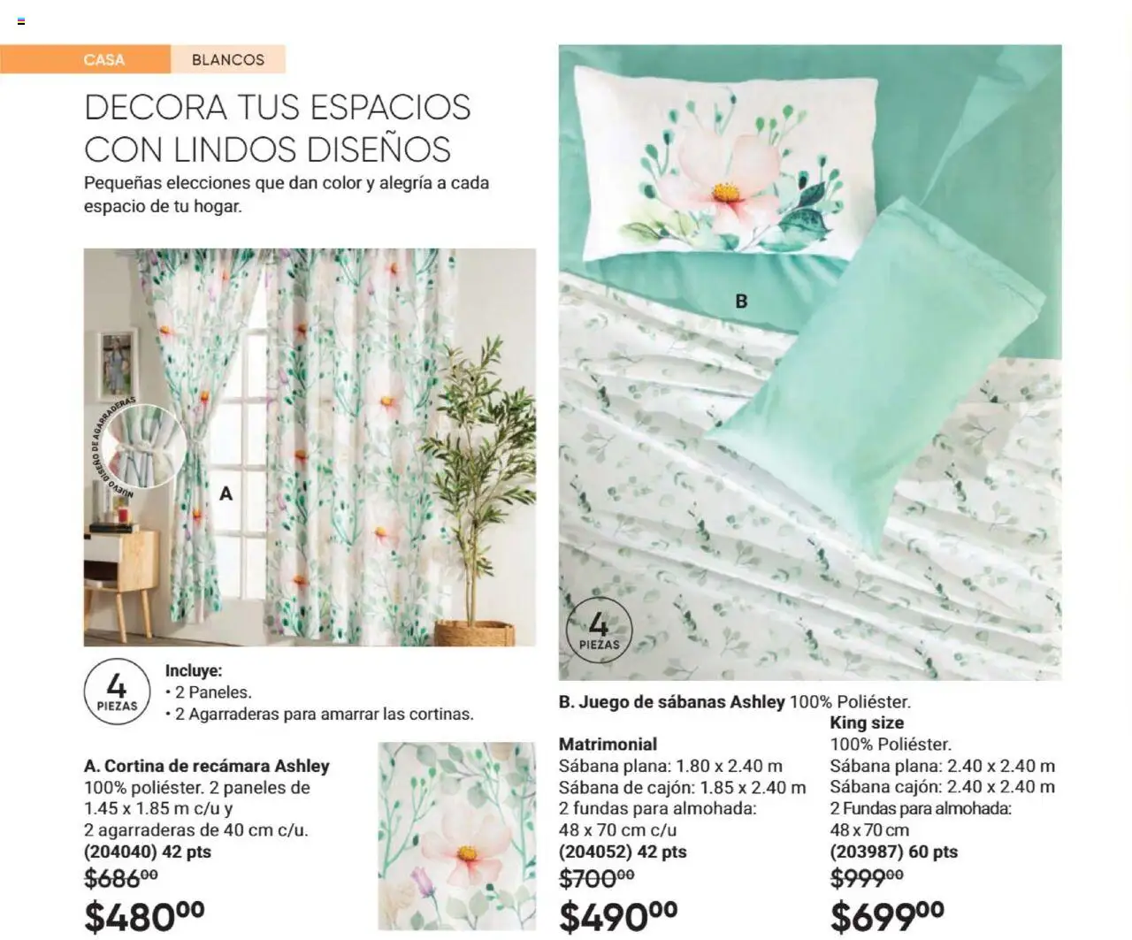 Nuevas ofertas de AVON válidas en toda la República Mexicana desde el 09.10.2025. ¡Encuentra las mejores ofertas en AVON - Casa & Estilo 16 2025! | Página: 92 | Productos: Juego, Almohada, Sabanas