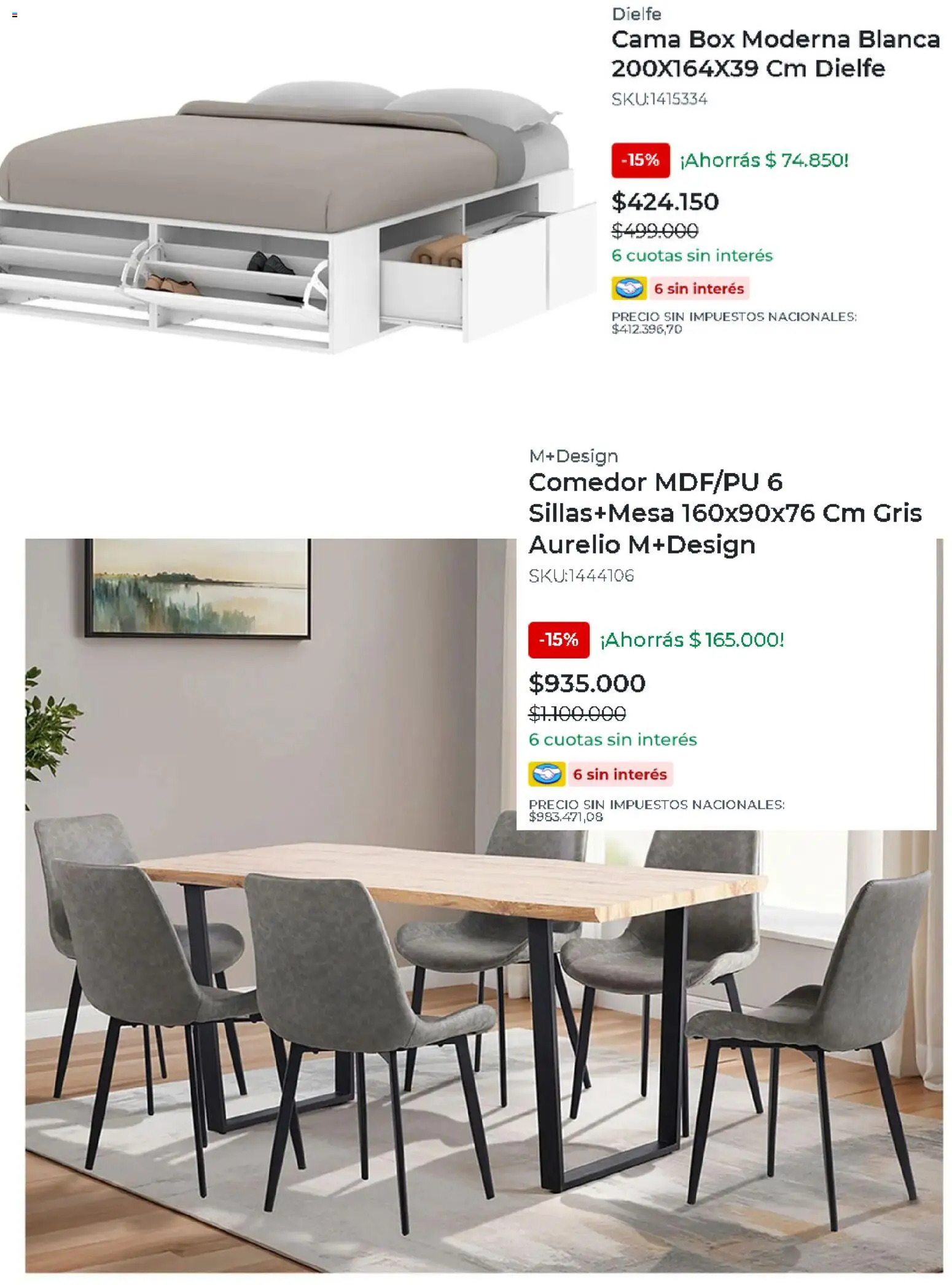 Easy catálogo │ válido desde el 20.04.2026 | Página: 5 | Productos: Cama