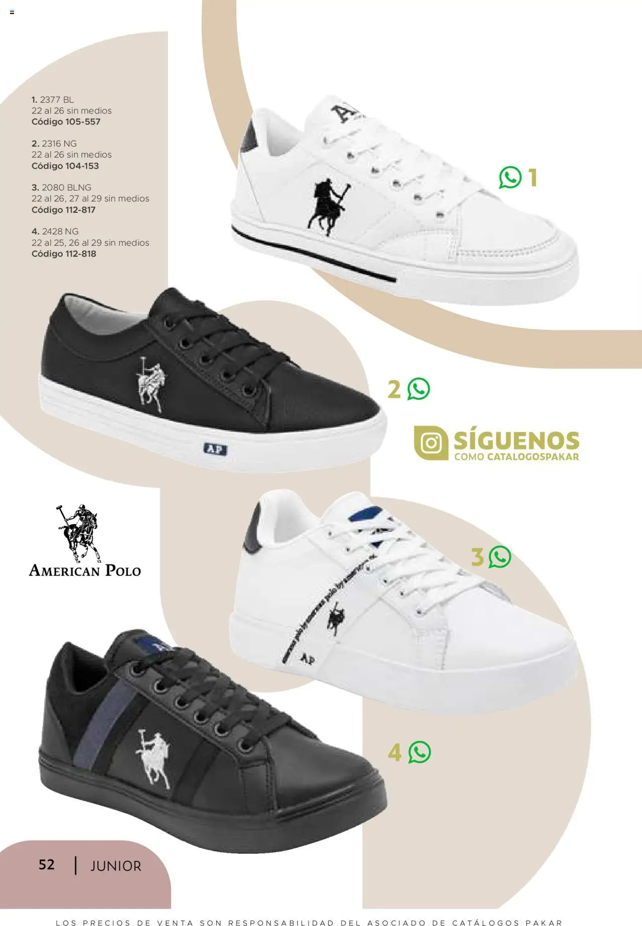 Nuevas ofertas de SC Pakar válidas en toda la República Mexicana desde el 24.07.2025. ¡Encuentra las mejores ofertas en SC Pakar - Catálogo Junior otoño / invierno! | Página: 52