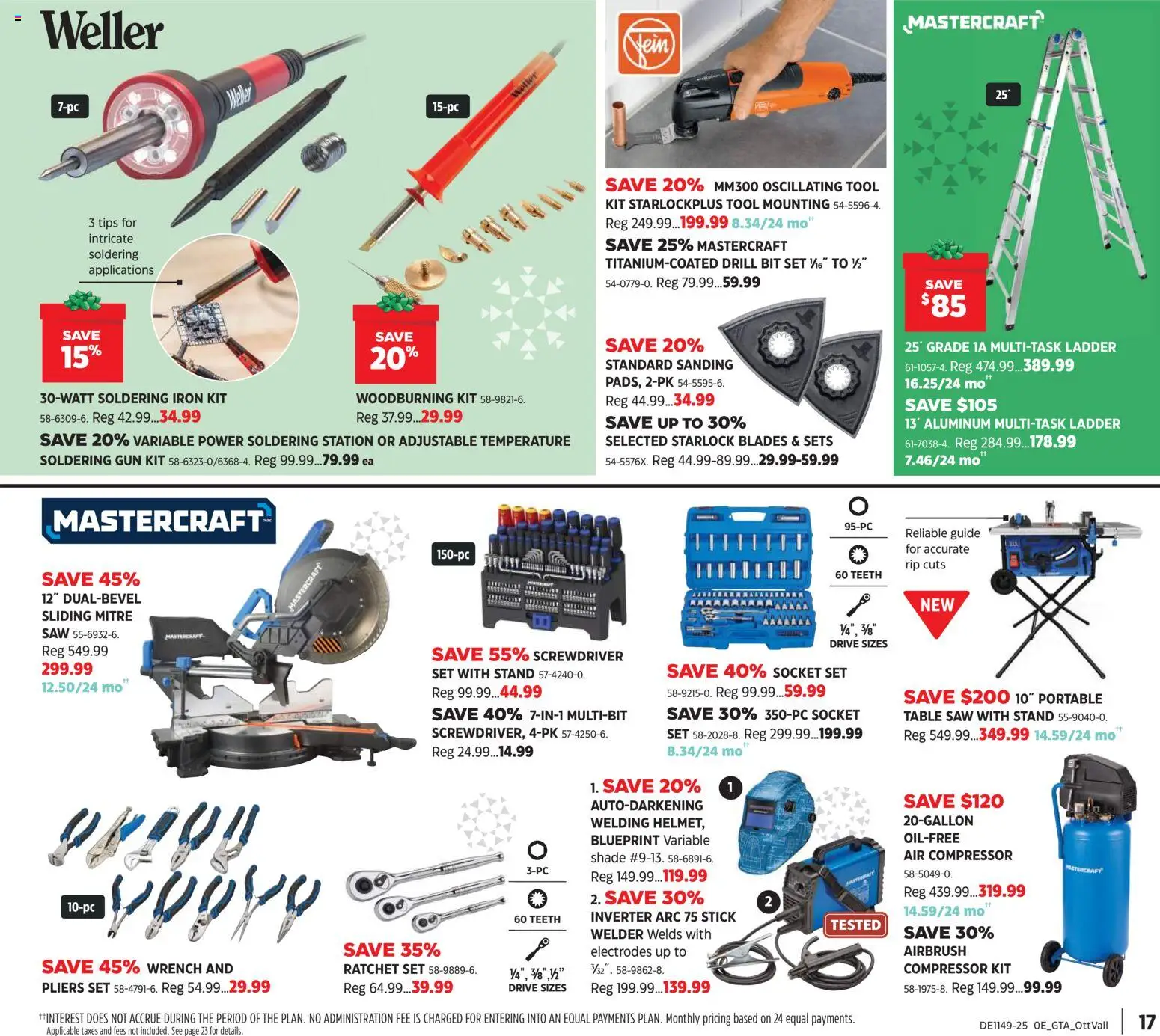 Canadian Tire flyer valid from 27.11.2025 | Page: 17 | Products: Iron, Table, Socket