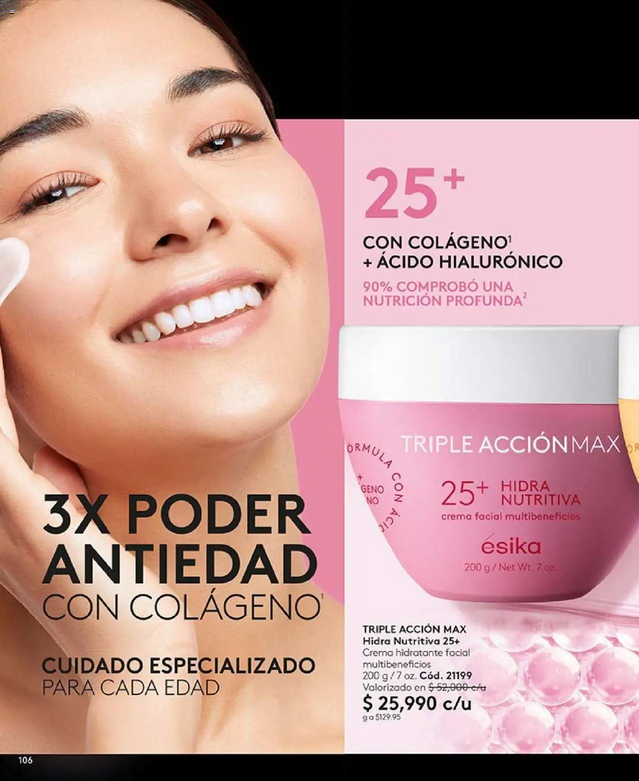 Ésika revista - valida desde el 05.09.2025 | Página: 106 | Productos: Crema