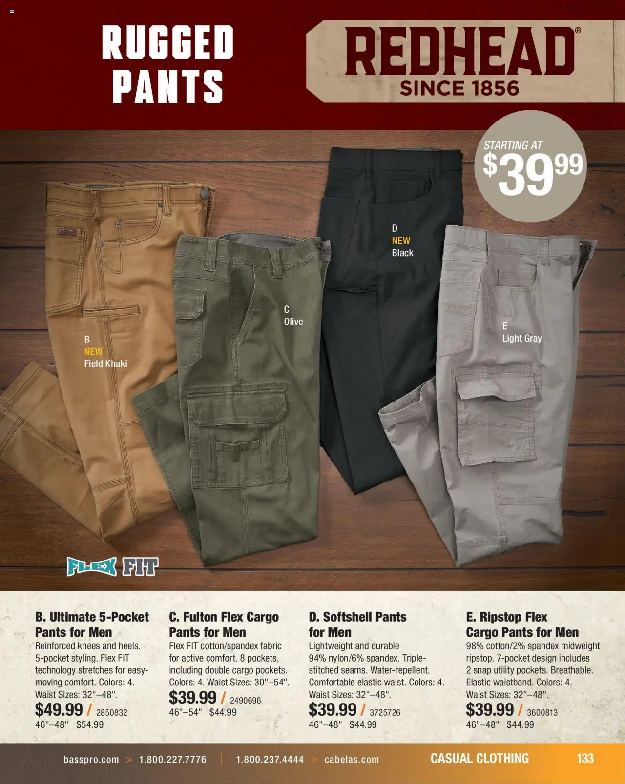 Cabela's Hunting Master 25 - valid from 11.08.2025 | Page: 133 | Products: Pants