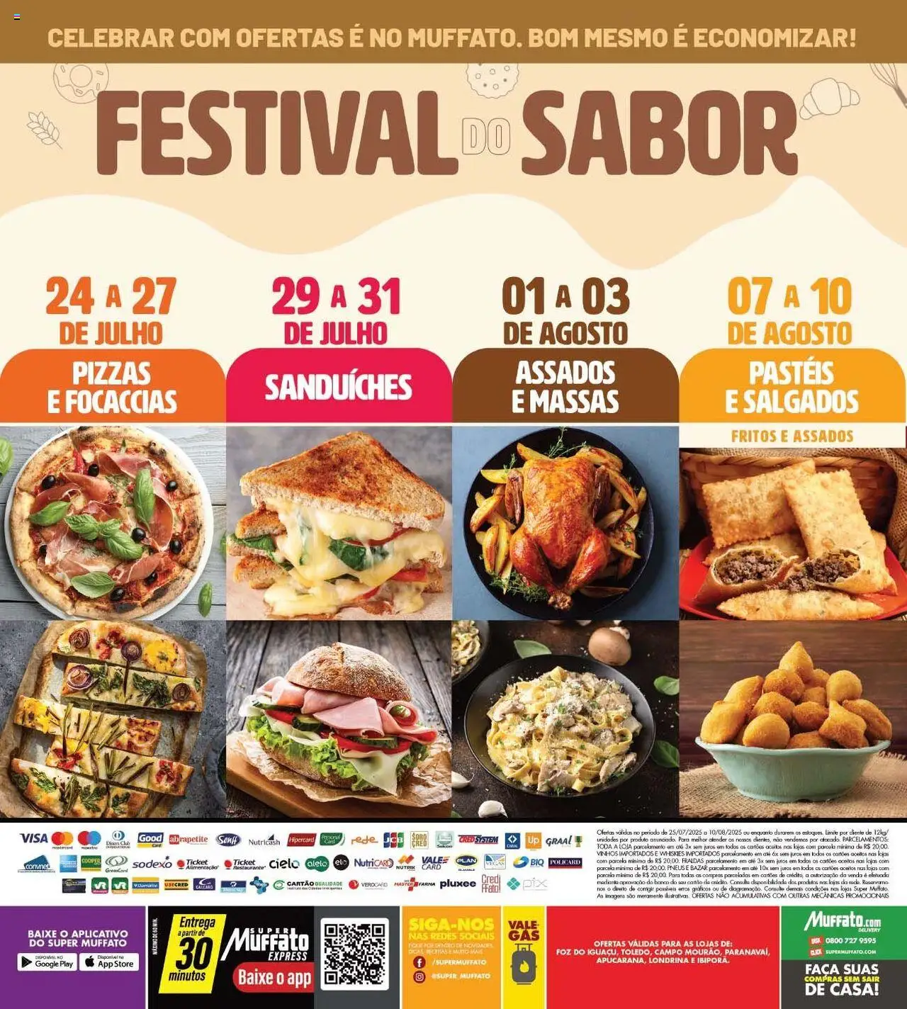 Super Muffato Folheto - válido de 25.07.2025 | Página: 24 | Produtos: Banco, Faca, Pneus, Fraldas