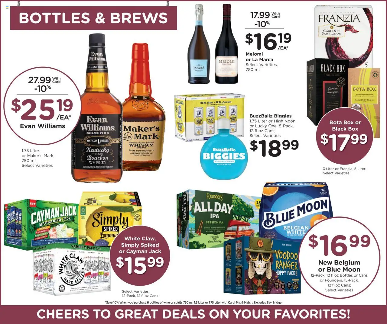 Baker's Weekly Ad - NE - valid from 08.10.2025 | Page: 14 | Products: Box, Juice, Wine, Watermelon