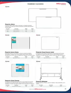 Nuevas ofertas de Office Depot válidas en toda la República Mexicana desde el 09.01.2025. ¡Encuentra las mejores ofertas en Office Depot catálogo 2025! | Página: 25 | Productos: Pizarrón, Perfil, Té