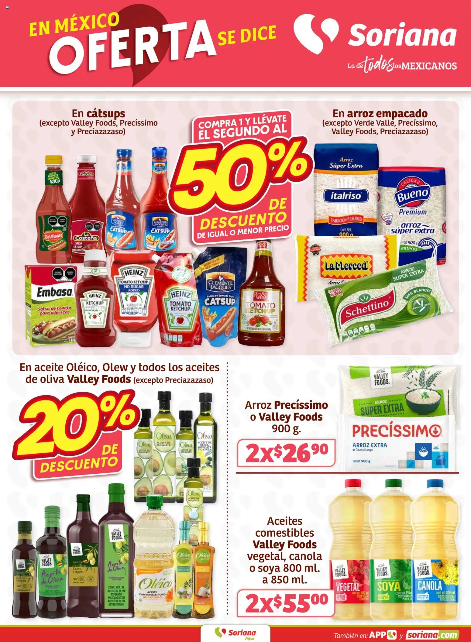 Nuevas ofertas de Soriana válidas en toda la República Mexicana desde el 12.03.2026. ¡Encuentra las mejores ofertas en Soriana  Fin de Semana Híper: Juárez! | Página: 5 | Productos: Fresa, Sal, Queso crema, Queso