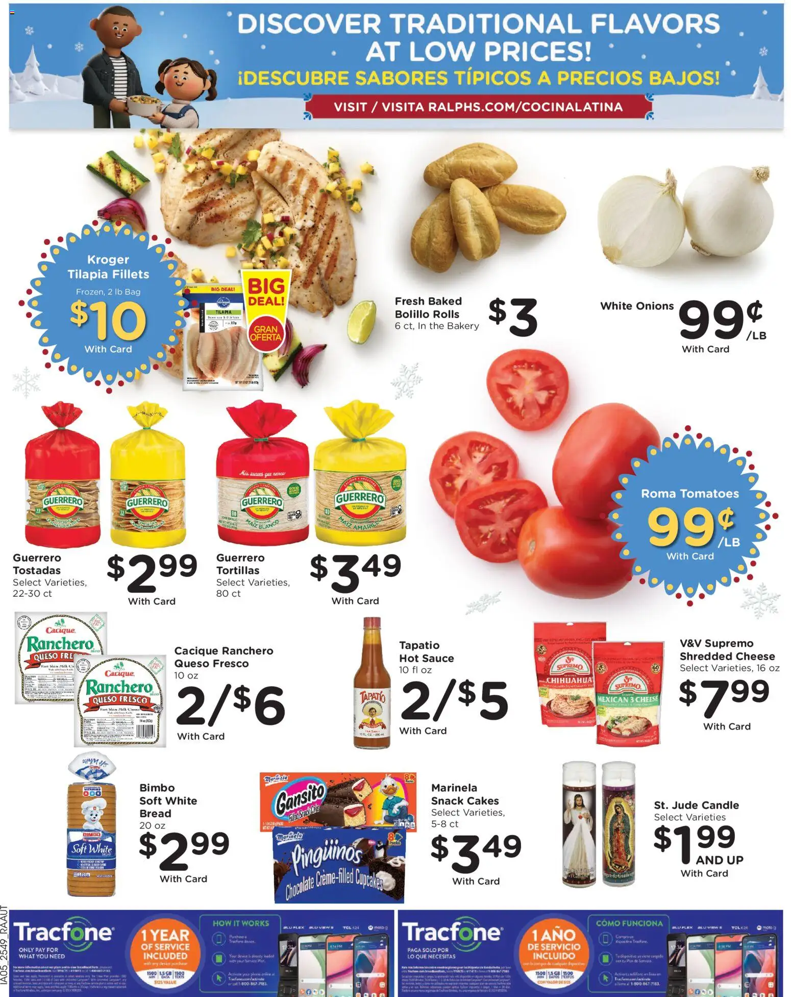 Ralphs Weekly Ad - valid from 07.01.2026 | Page: 13 | Products: Bakery, Bread, Sauce, Bag