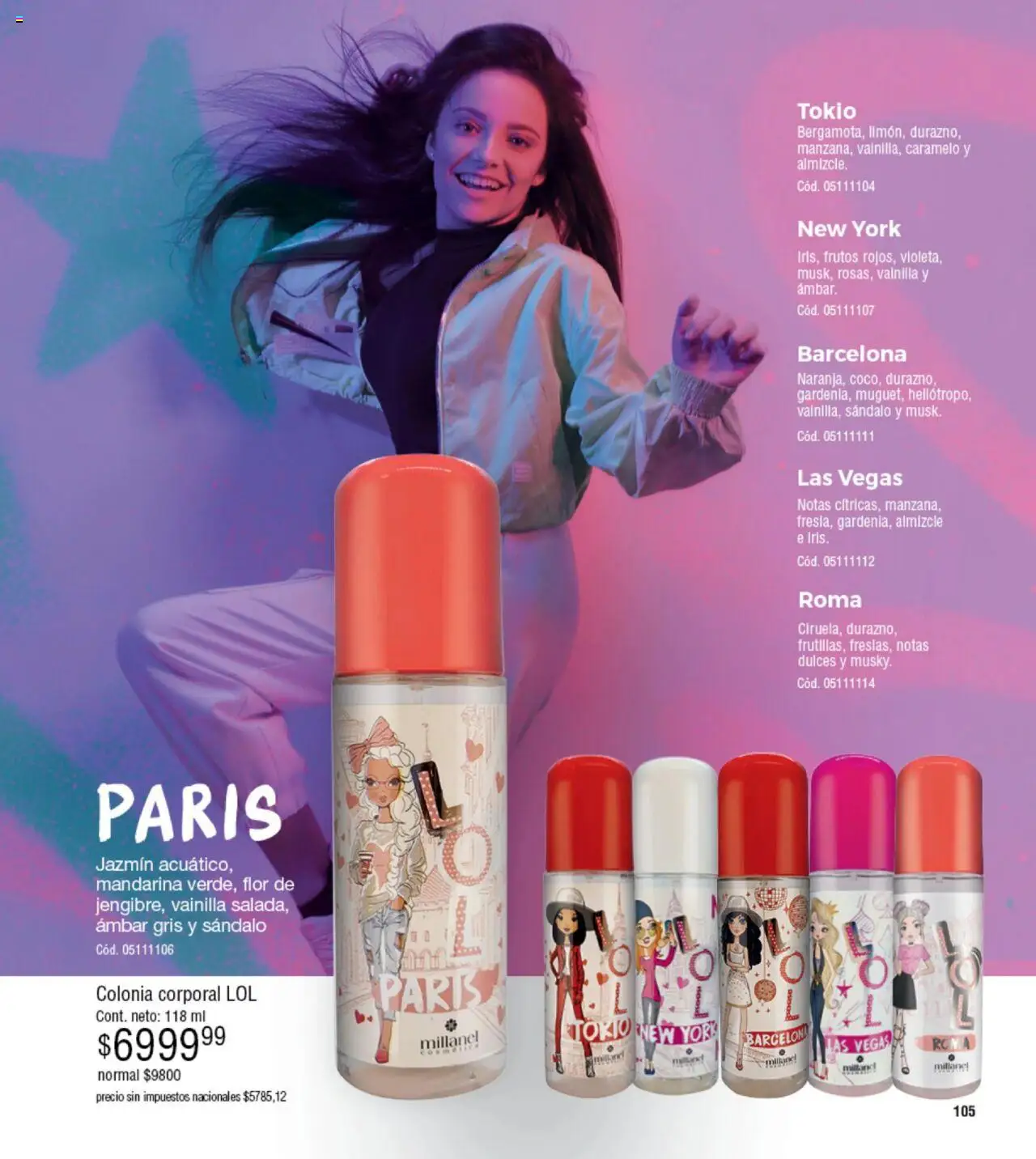 Millanel - Catálogo │ válido desde el 20.10.2025 | Página: 105 | Productos: Durazno