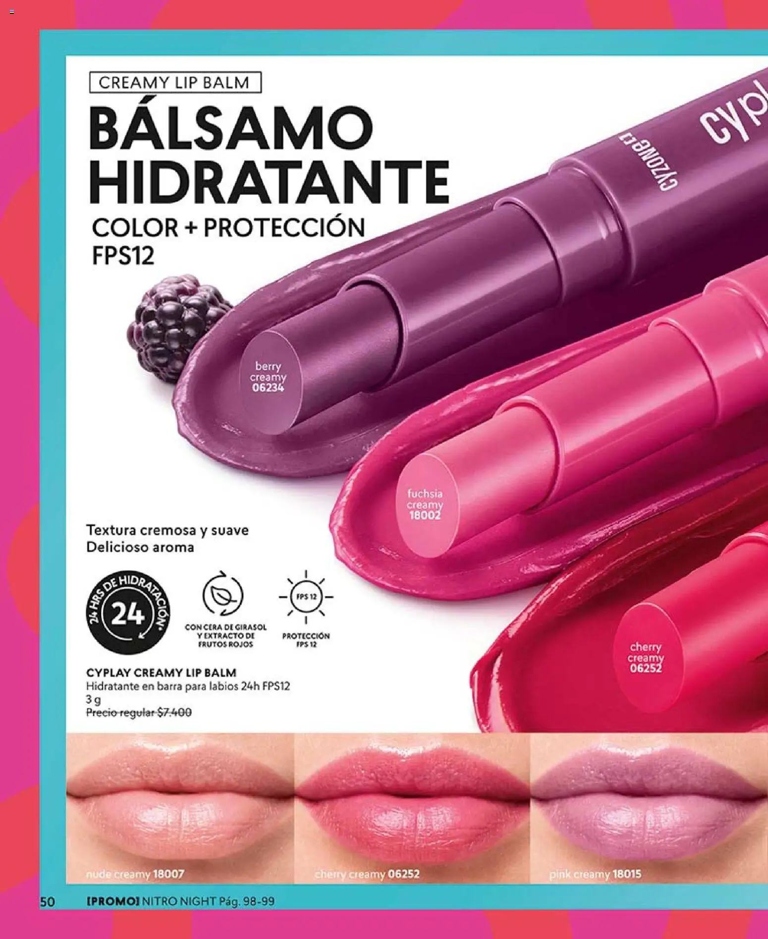 Catálogo CyZone Campaña 8 │ válido desde el 29.04.2026 | Página: 50 | Productos: Bálsamo, Cera