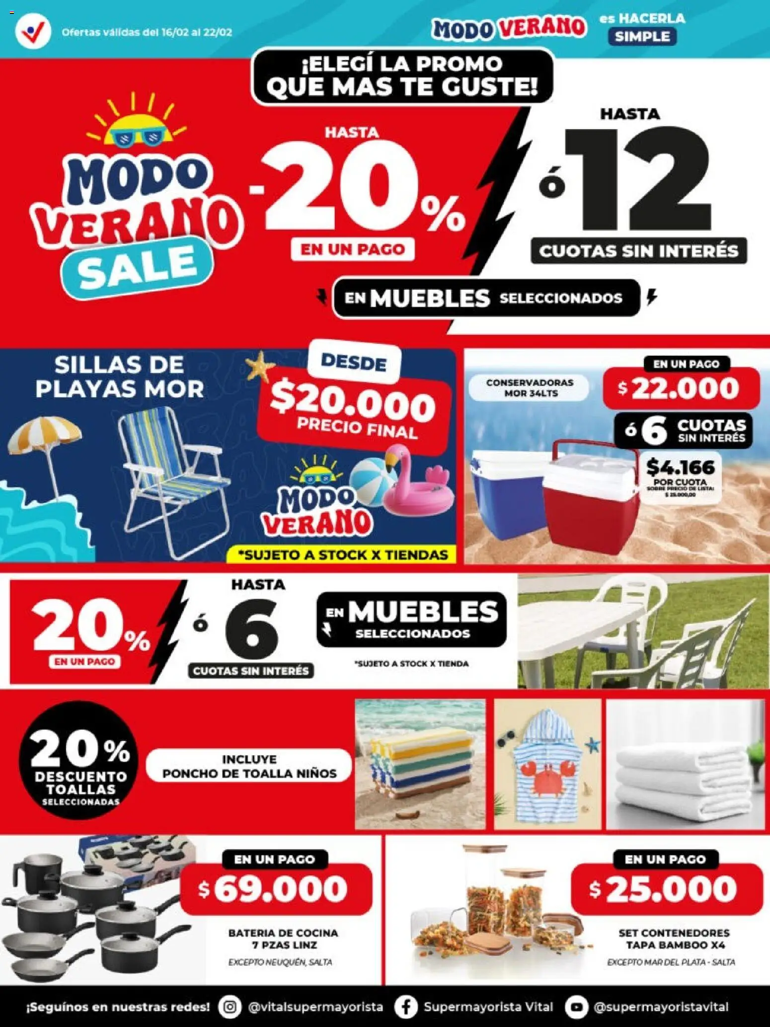 Vital - Especial de nonfood │ válido desde el 16.02.2026 | Página: 3 | Productos: Toalla, Cocina, Batería, Té