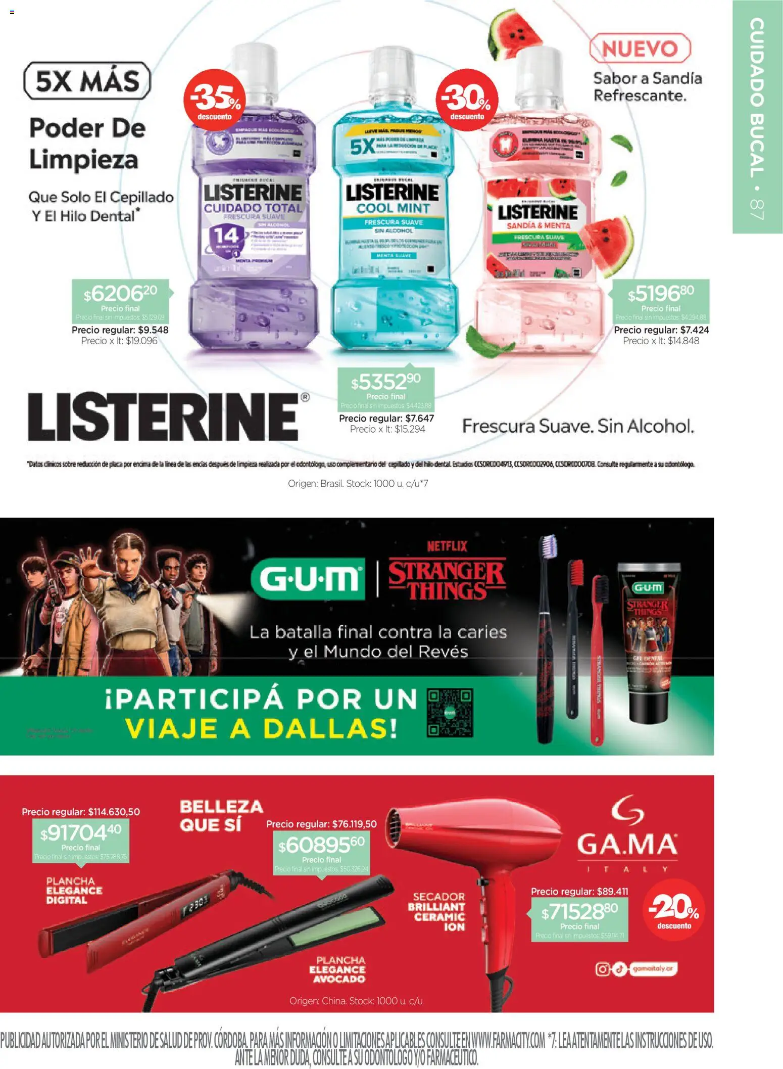 Farmacity catálogo │ válido desde el 03.03.2026 | Página: 87 | Productos: Sobre, Sandía, Plancha