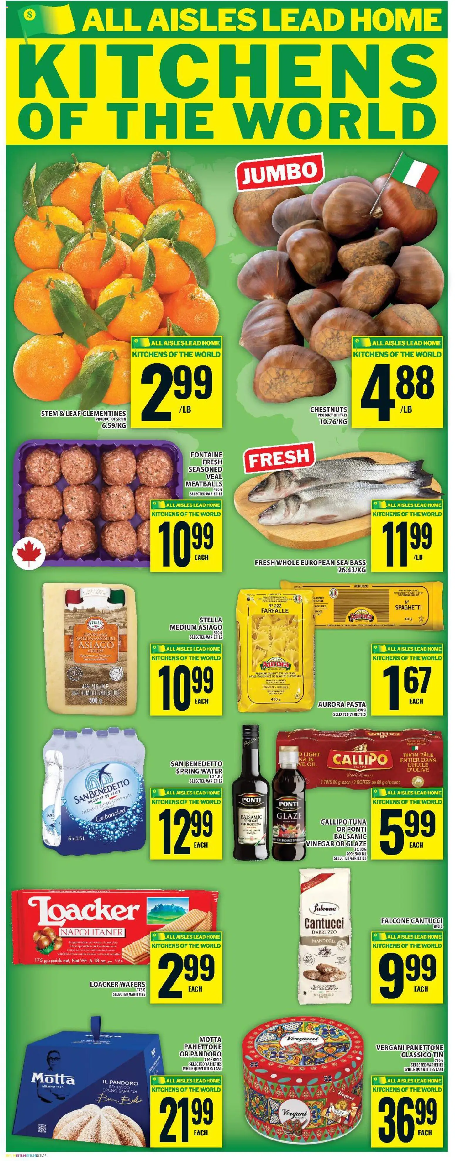 Food Basics flyer valid from 04.12.2025 | Page: 16 | Products: Pasta, Cheese