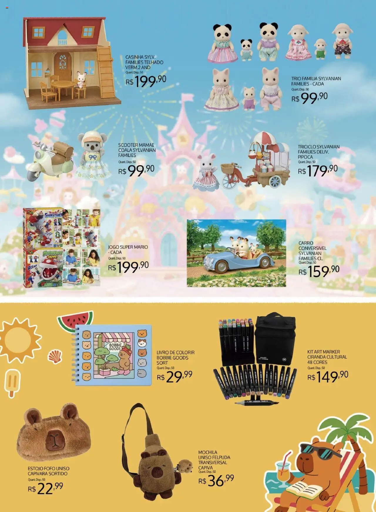 Bistek Supermercados Folheto - válido de 01.10.2025 | Página: 6 | Produtos: Livro, Mochila, Pipoca