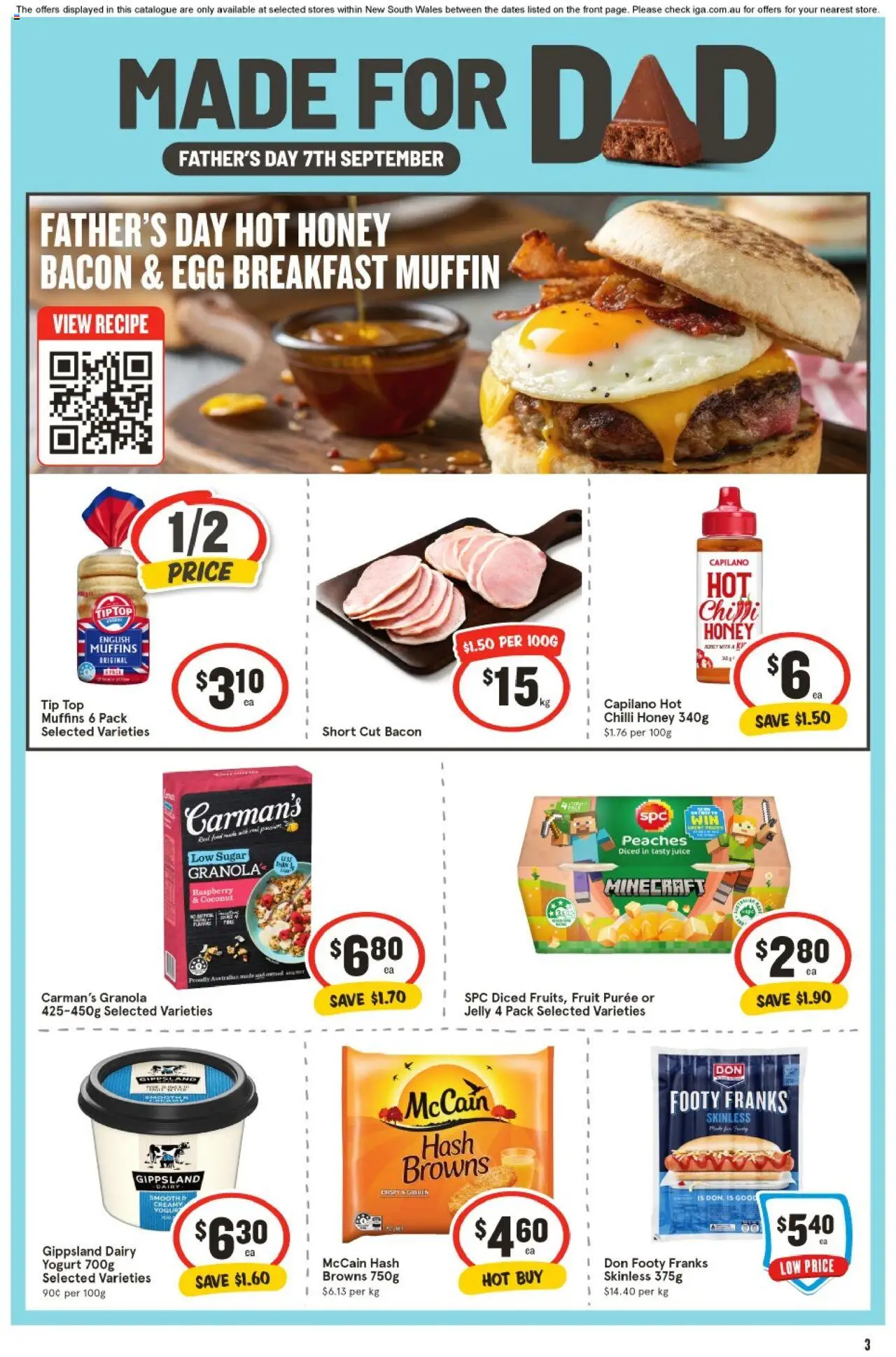 IGA catalogue - valid from 03.09.2025 | Page: 3 | Products: Box, Chocolate
