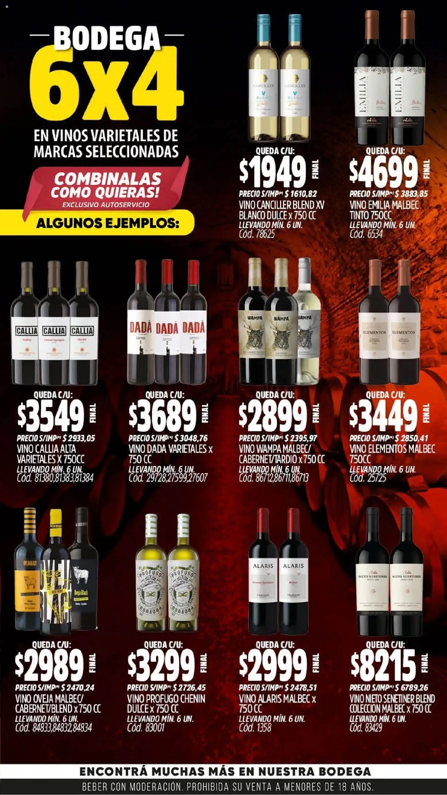 Yaguar - Oferta Semanal Misiones │ válido desde el 20.04.2026 | Página: 4 | Productos: Vino