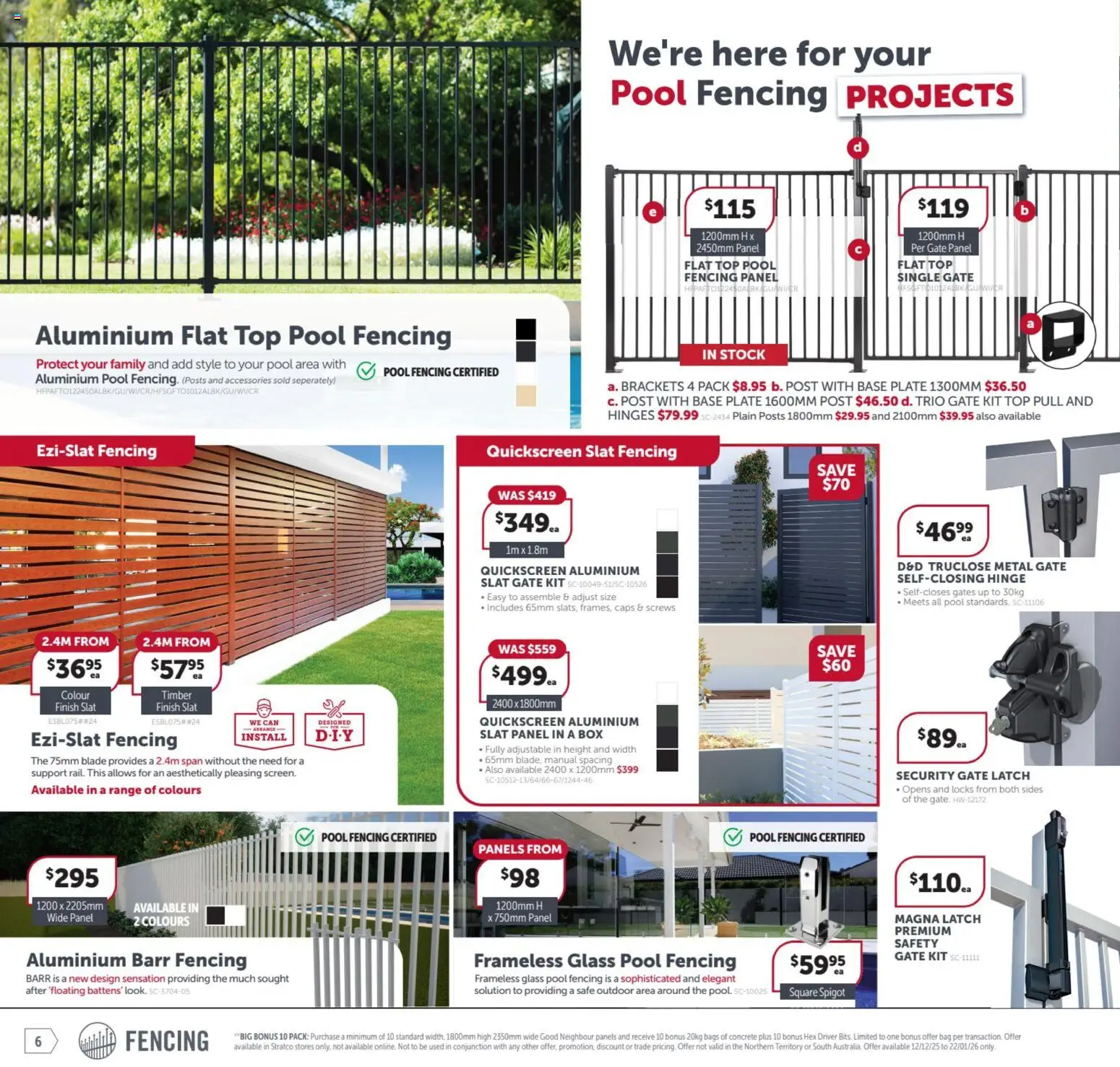 Stratco catalogue - valid from 12.12.2025 | Page: 6 | Products: Box, Gate, Accessories, Bag