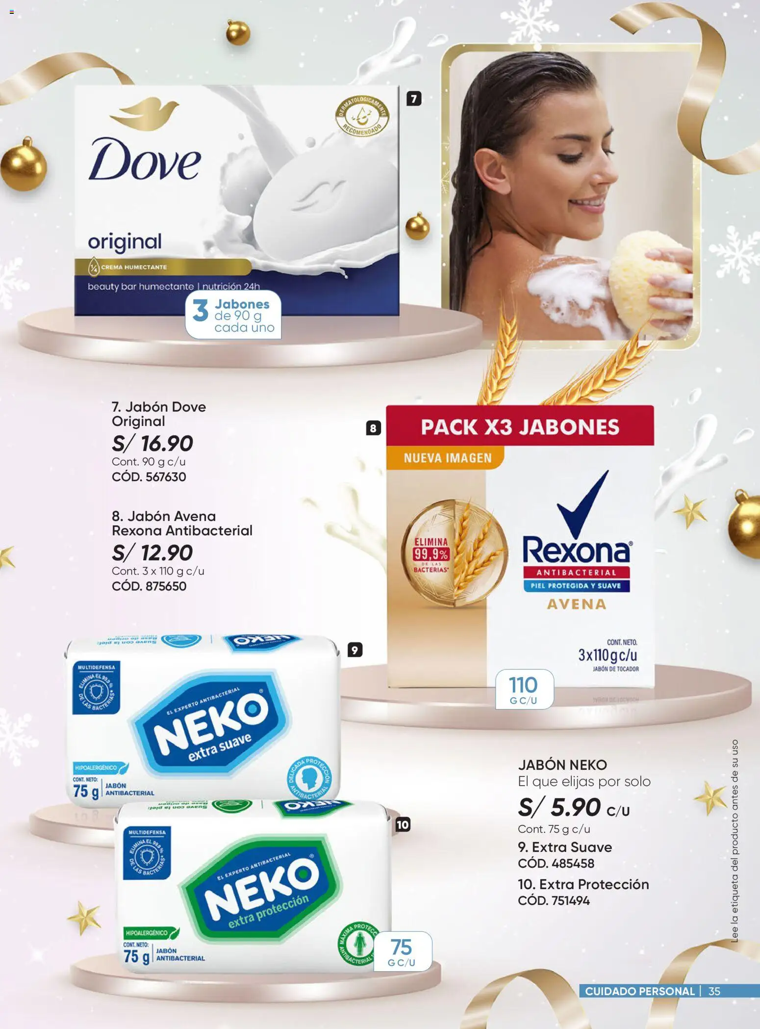 Catálogo Azzorti válido desde 03.11.2025 | Página: 35 | Productos: Jabón, Crema, Avena