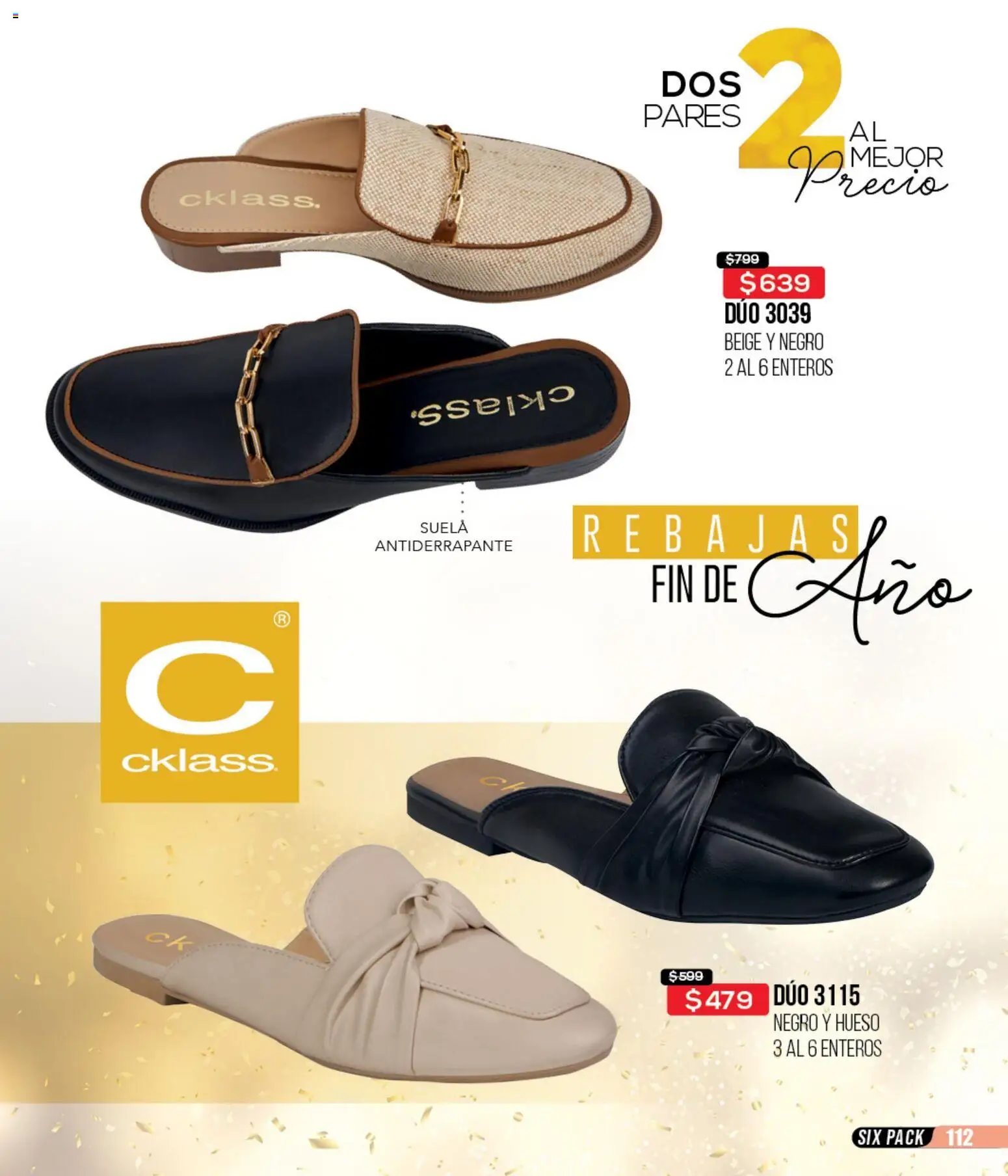 Nuevas ofertas de Cklass válidas en toda la República Mexicana desde el 15.12.2025. ¡Encuentra las mejores ofertas en Cklass catálogo Rebajas fin de año ropa! | Página: 348