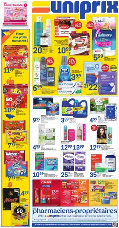 Preview of Uniprix weekly flyer / circulaire from shop Uniprix valid from 23.10.2025
