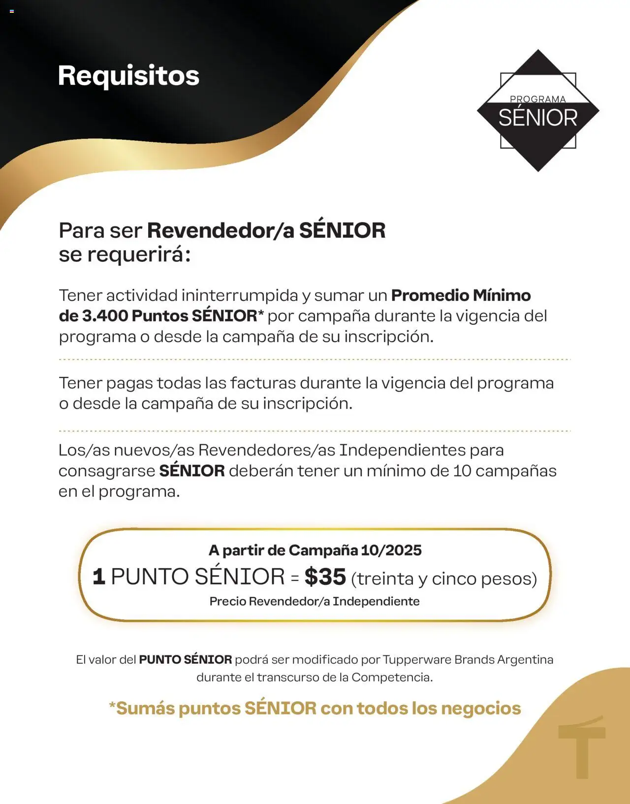 Tupperware - Círculo VIP y Programa SÉNIOR 2025 │ válido desde el 01.10.2025 | Página: 4 | Productos: Campana