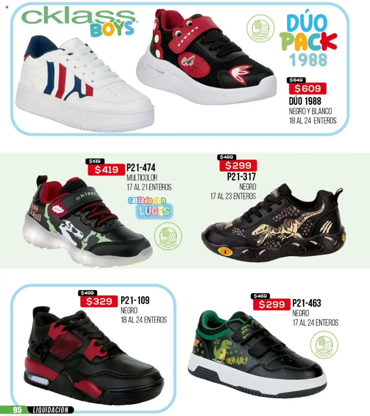 Nuevas ofertas de Cklass válidas en toda la República Mexicana desde el 09.09.2025. ¡Encuentra las mejores ofertas en Cklass - Catálogo Liquidacion Calzado! | Página: 96