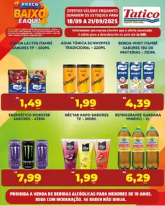 Tatico - Ofertas Fim de Semana - Pré-Visualização do folheto da loja Tatico, válido de 18.09.2025