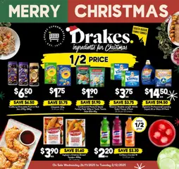 Preview of Drakes Catalogue SA - valid from 26.11.2025 | Page: 25 | Products: Toilet, Almonds, Chicken, Chilli