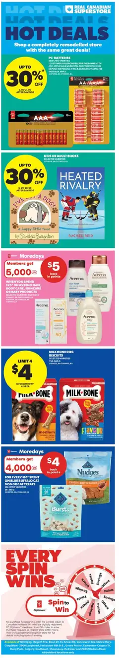 Preview of Real Canadian Superstore weekly flyer - MB from shop Real Canadian Superstore valid from 19.03.2026