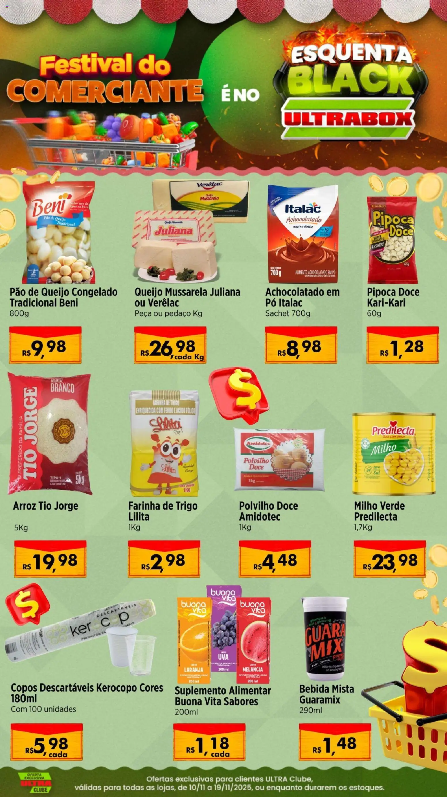 Big Box Folheto - válido de 10.11.2025 | Página: 2 | Produtos: Ferro, Farinha de trigo, Arroz, Mussarela